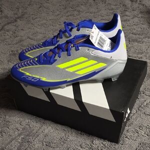 Adidas F50 Men's Soccer Cleats - Blue and Yellow